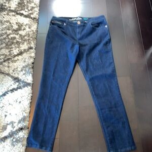 INTERNATIONAL CONCEPTS INC Skinny Leg Regular Fit Jeans Size 14